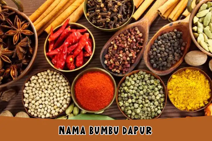 Nama Bumbu Dapur