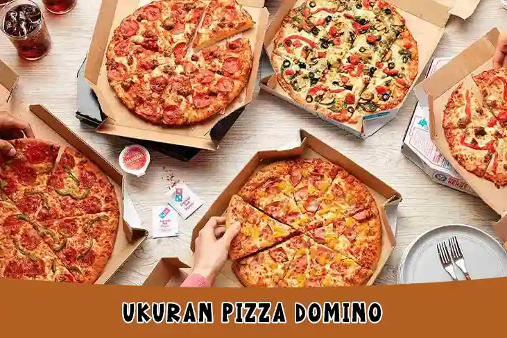 Ukuran Pizza Domino Personal Medium dan Large