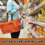 Daftar Belanja Mingguan