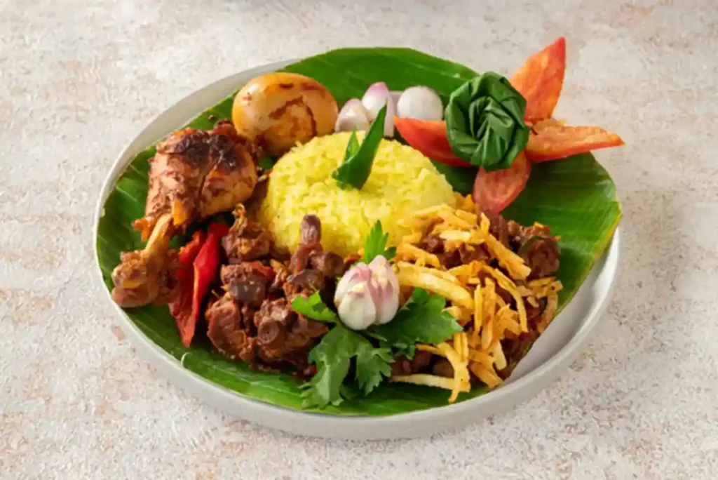 Nasi Kuning Istimewa