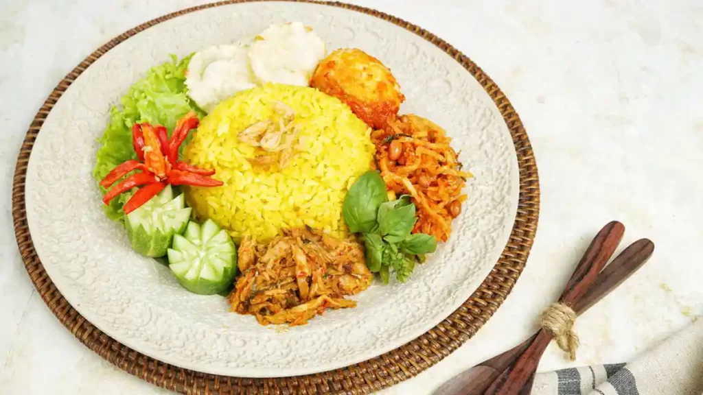 Nasi Kuning Sederhana