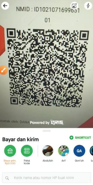 3. Scan QRIS