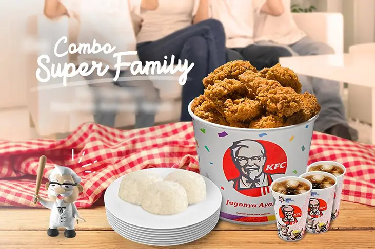 Isi Menu KFC Paket Keluarga
