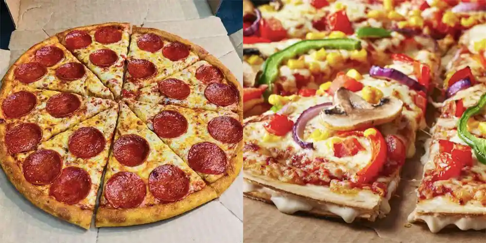 Perbedaan HT TC Pan Domino Pizza
