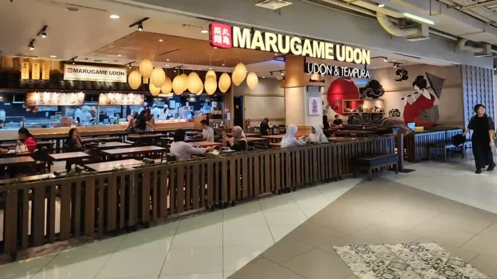 Cara Bayar di Marugame Udon Pakai e Money