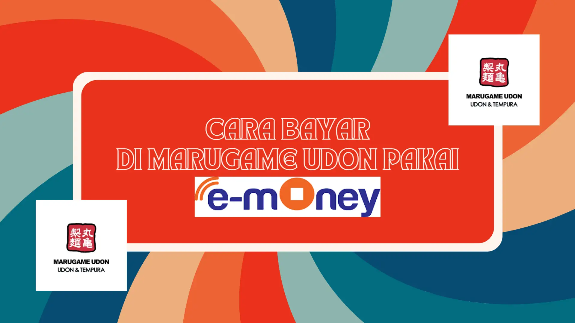 Cara Bayar di Marugame Udon Pakai e Money Termudah