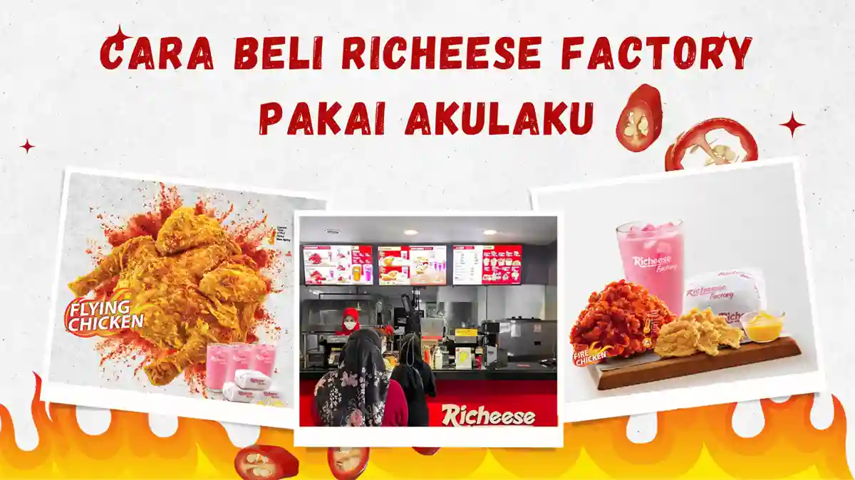 Cara Beli RiCheese Factory Pakai Akulaku PayLater