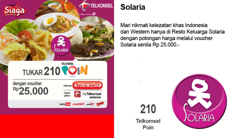 Cara Tukar Poin Telkomsel di Solaria