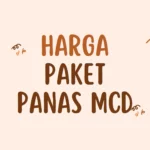 Harga Paket PaNas MCD Hari Ini