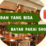 Restoran yang Bisa Bayar Pakai ShopeePay