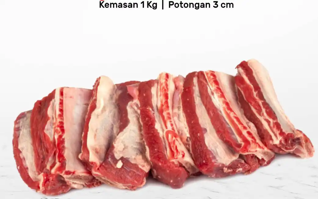 1 Kg Iga Sapi Jadi Berapa Porsi