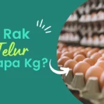 1 Rak Telur Berapa Kg