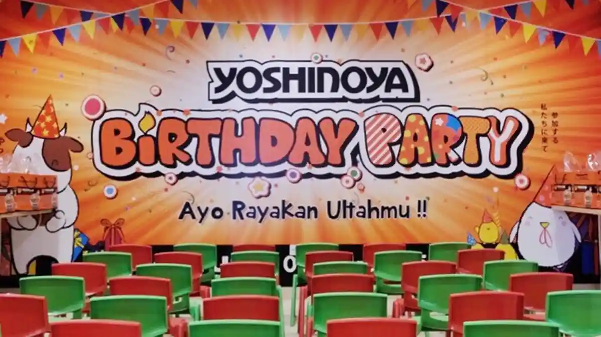 Harga Paket Ulang Tahun di Yoshinoya Terbaru