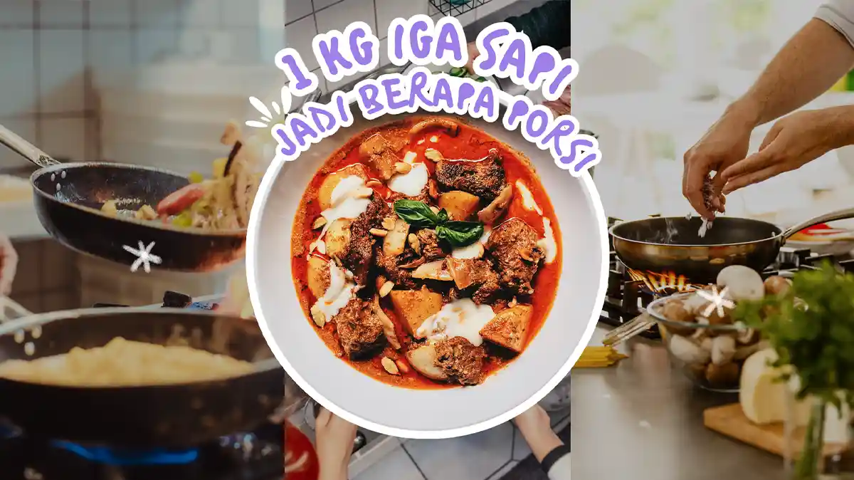 Iga Sapi 1 Kg Jadi Berapa Porsi Ini Jawabannya