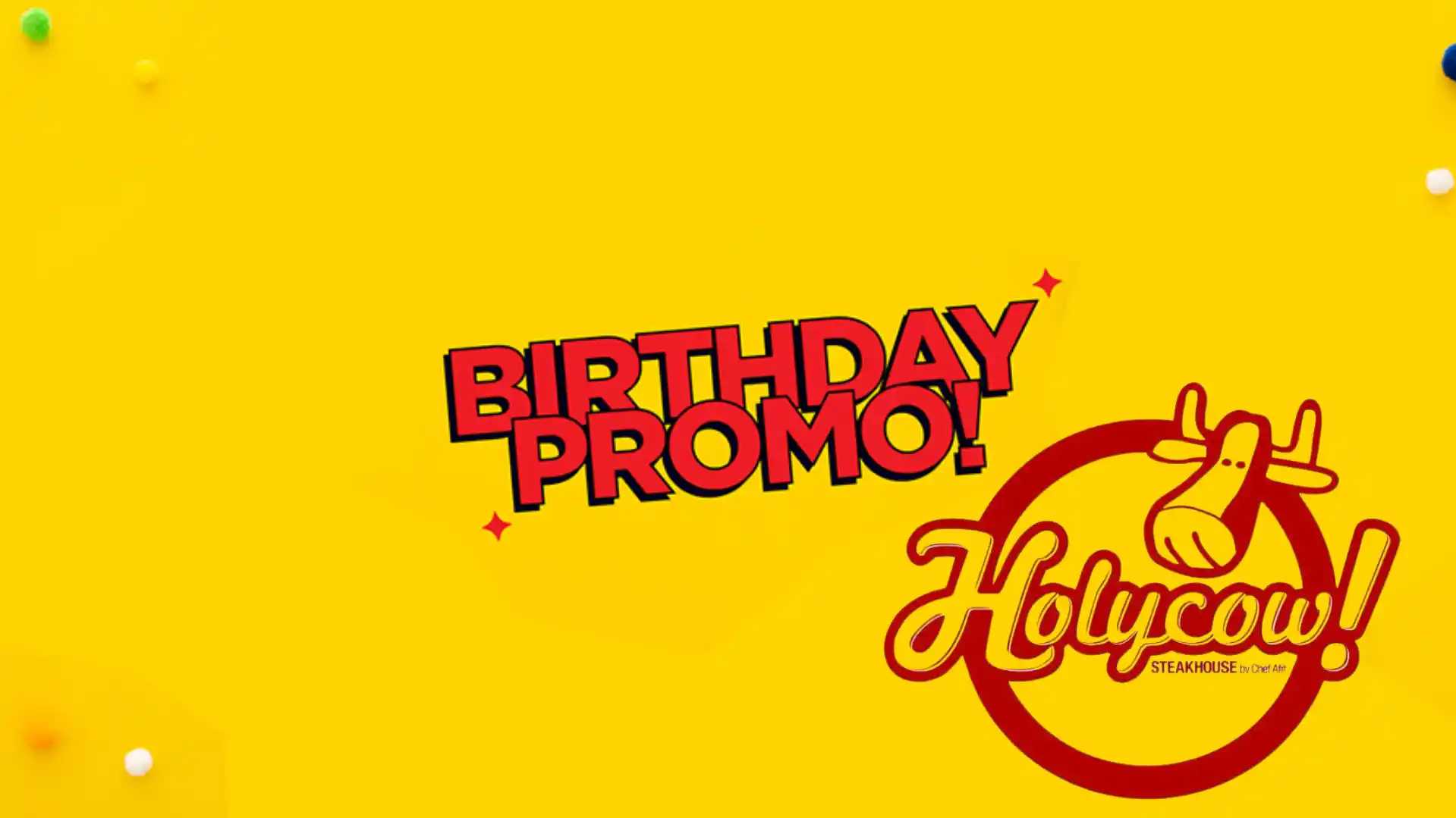 Promo Ulang Tahun Holycow